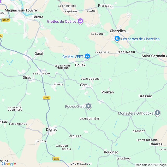 Approximate location