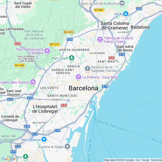 Approximate location