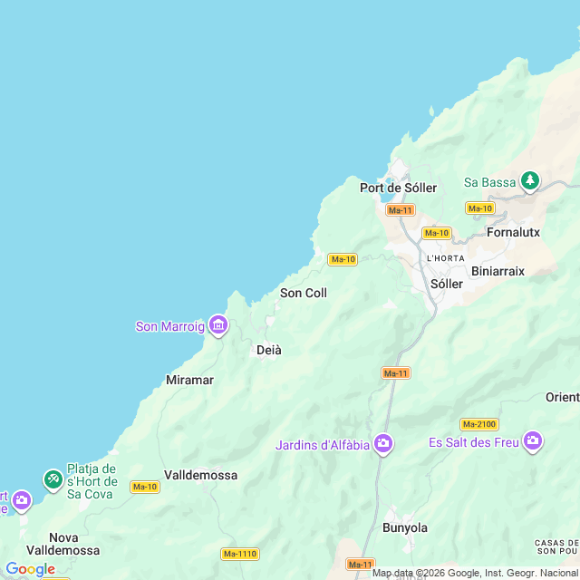 Approximate location