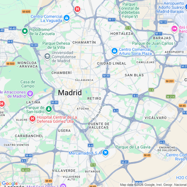 Approximate location