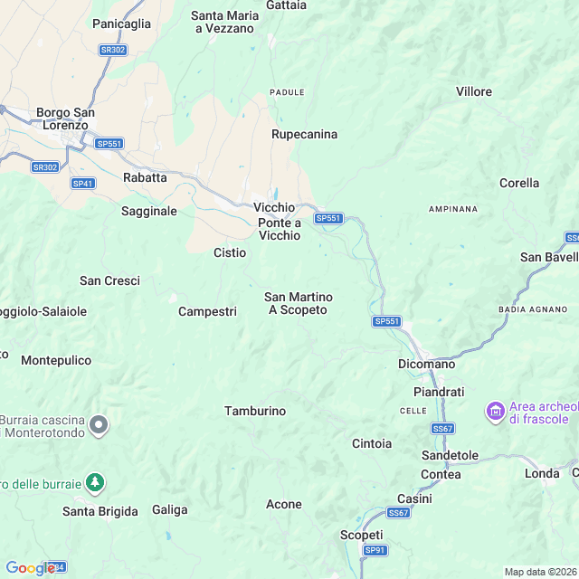Approximate location