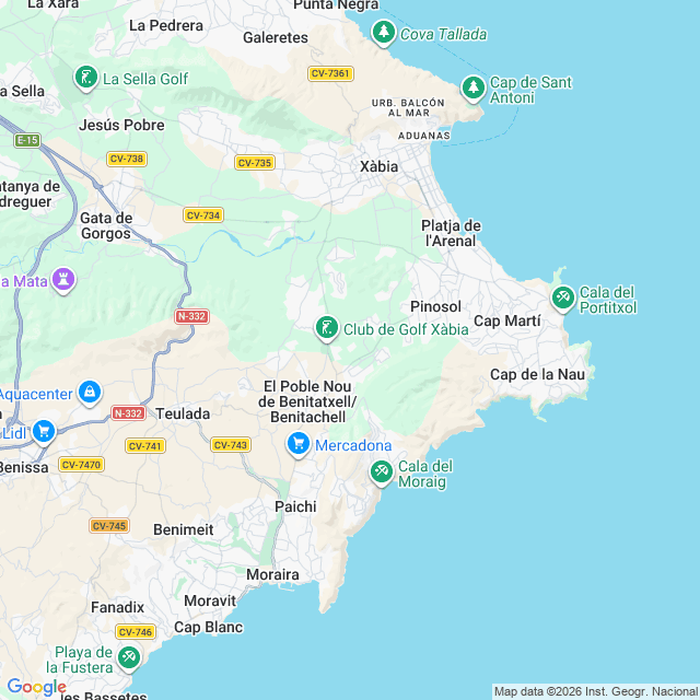 Approximate location