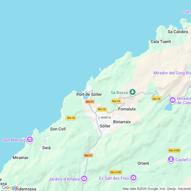 Approximate location