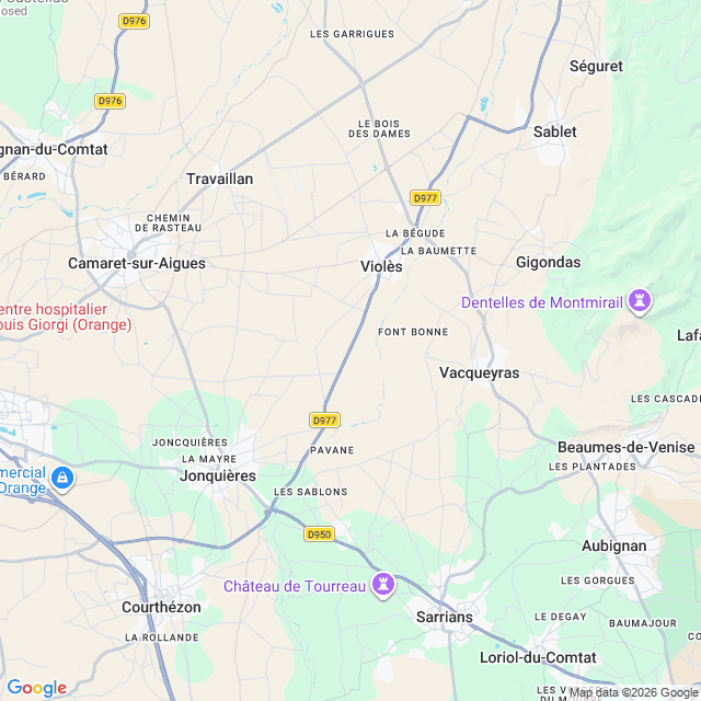 Approximate location