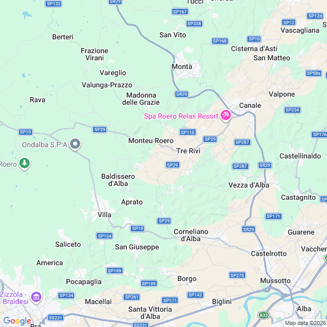 Approximate location