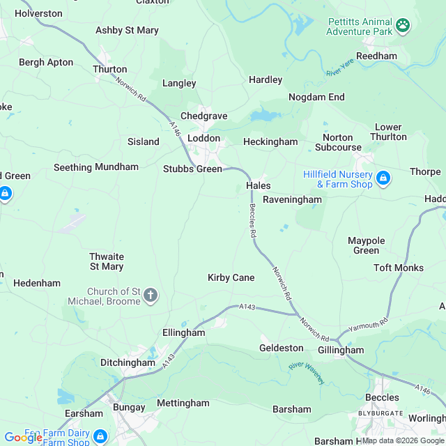 Approximate location
