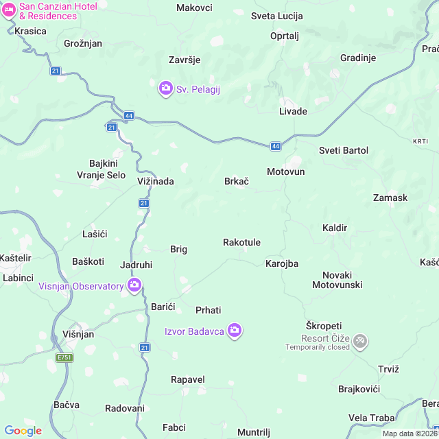 Approximate location