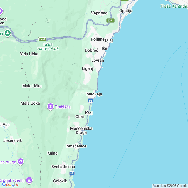 Approximate location
