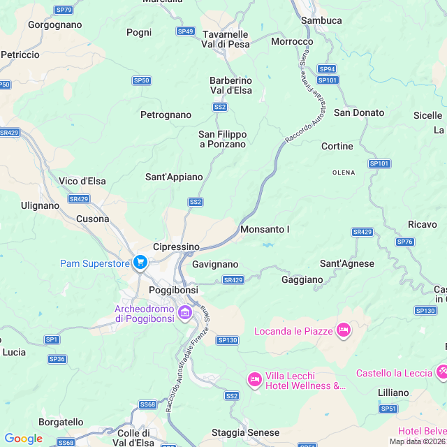 Approximate location