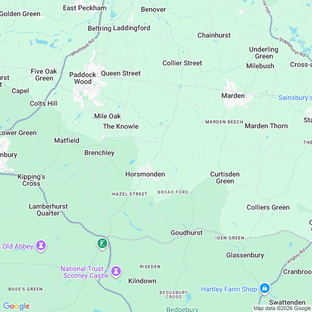 Approximate location