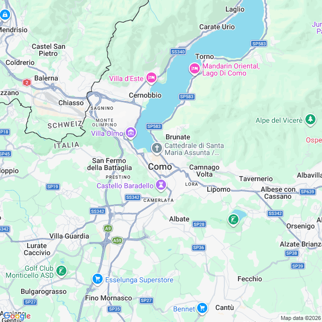 Approximate location