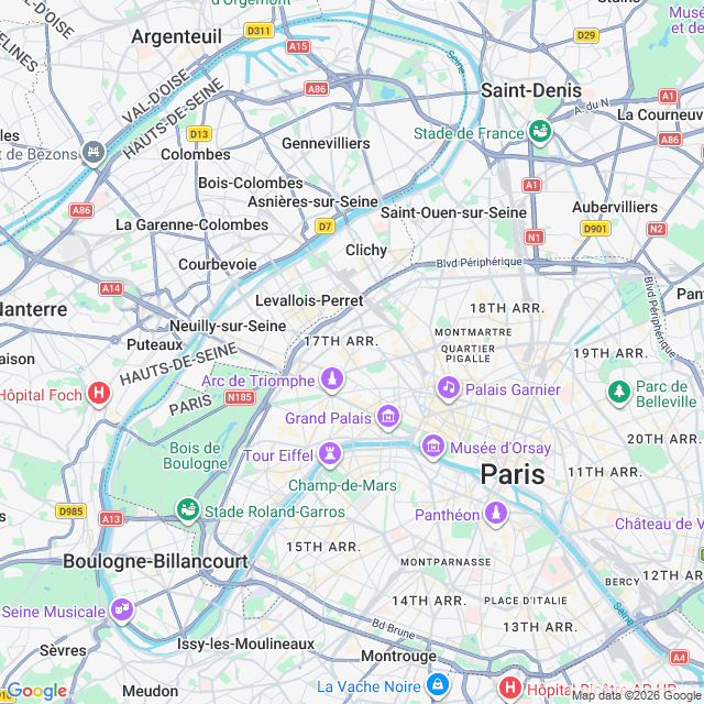 Approximate location