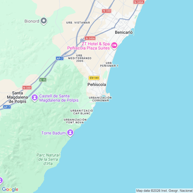 Approximate location