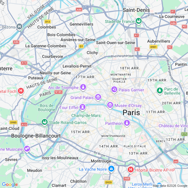 Approximate location