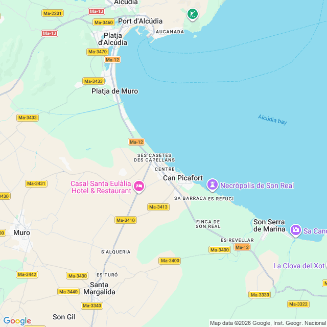 Approximate location