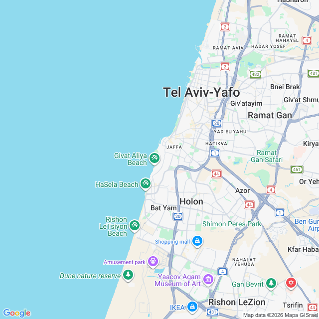 Approximate location
