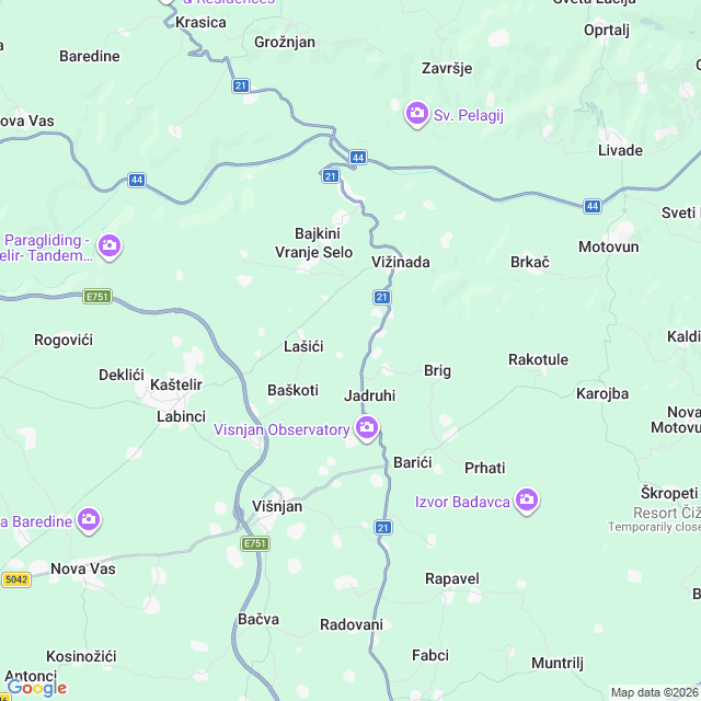 Approximate location
