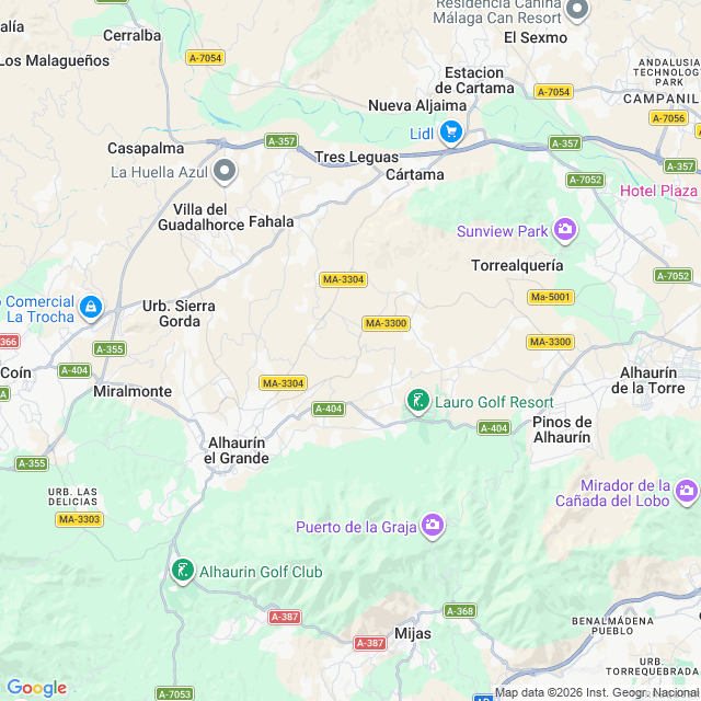 Approximate location