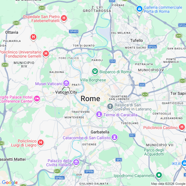 Approximate location