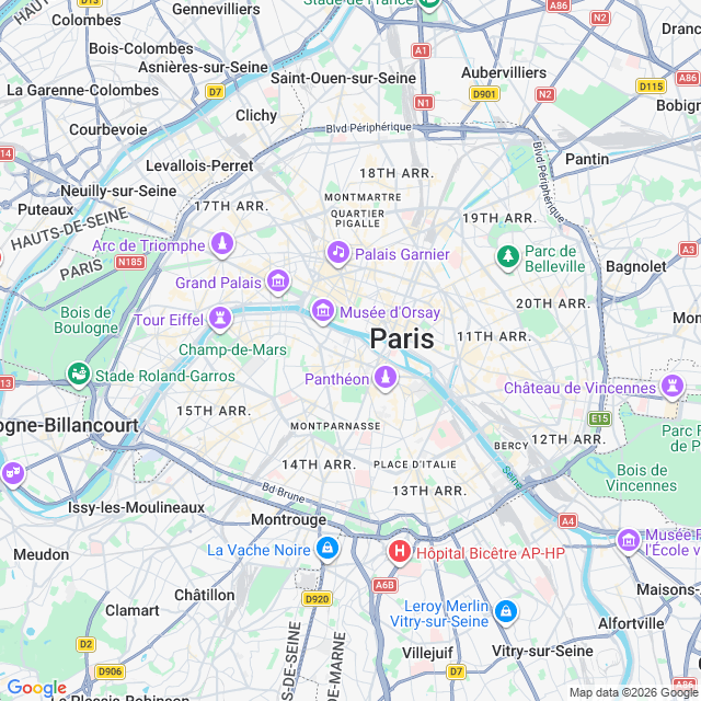 Approximate location