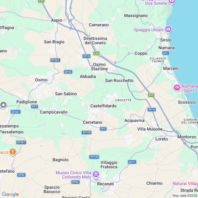 Approximate location