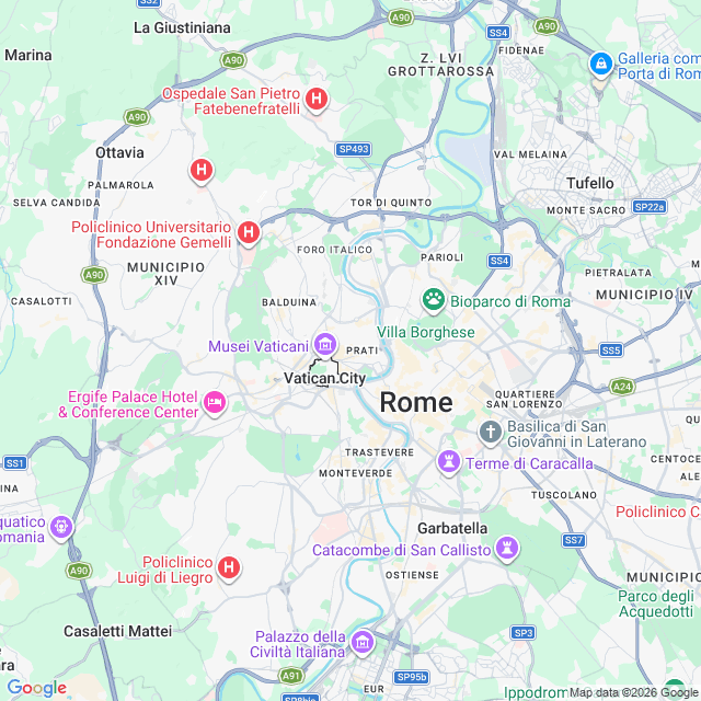 Approximate location