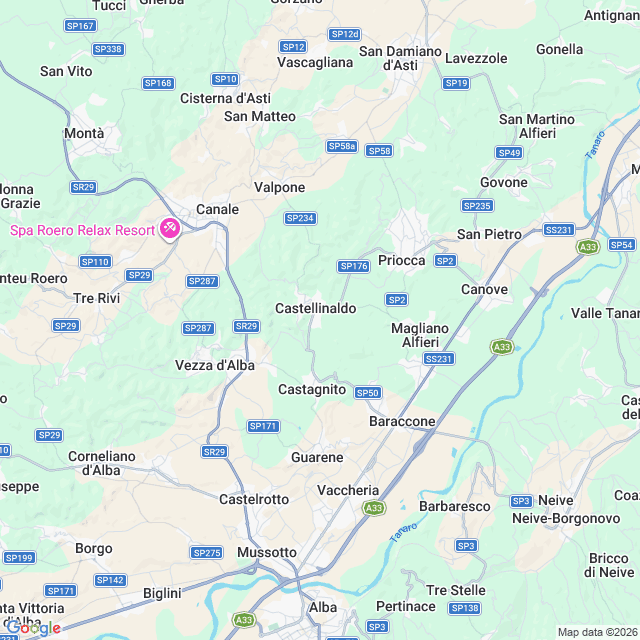 Approximate location