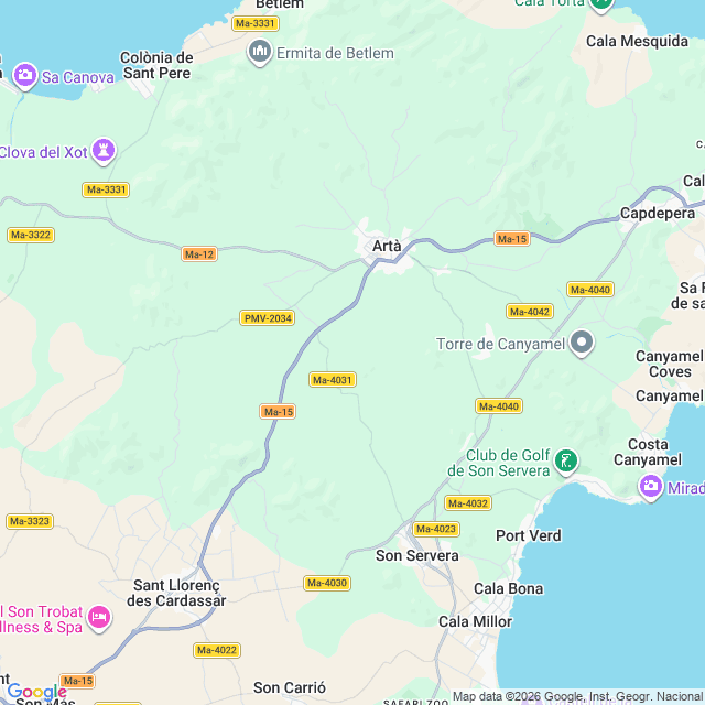 Approximate location