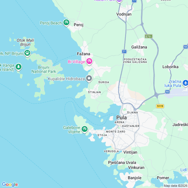 Approximate location
