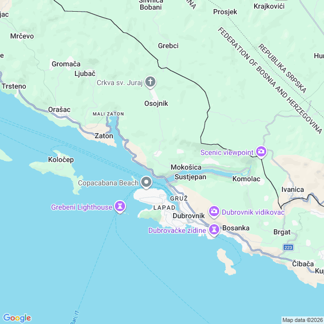 Approximate location