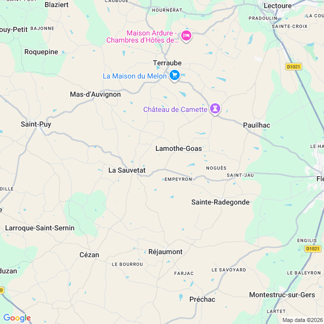 Approximate location