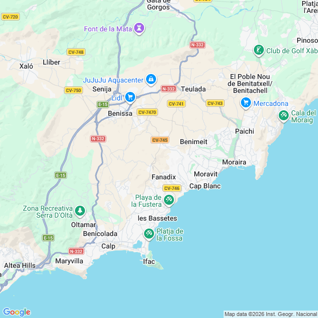 Approximate location