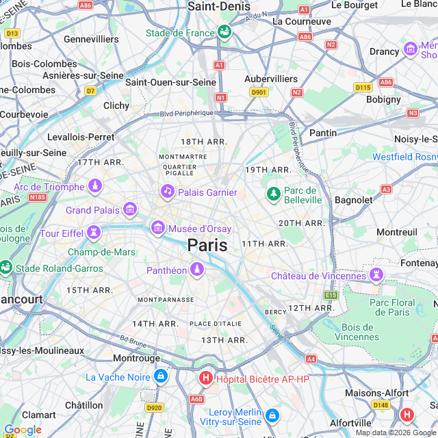 Approximate location