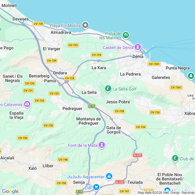 Approximate location