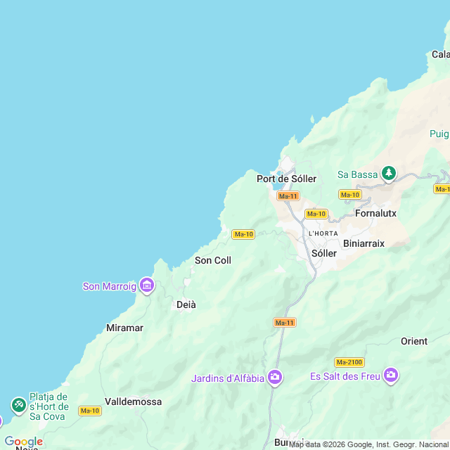 Approximate location