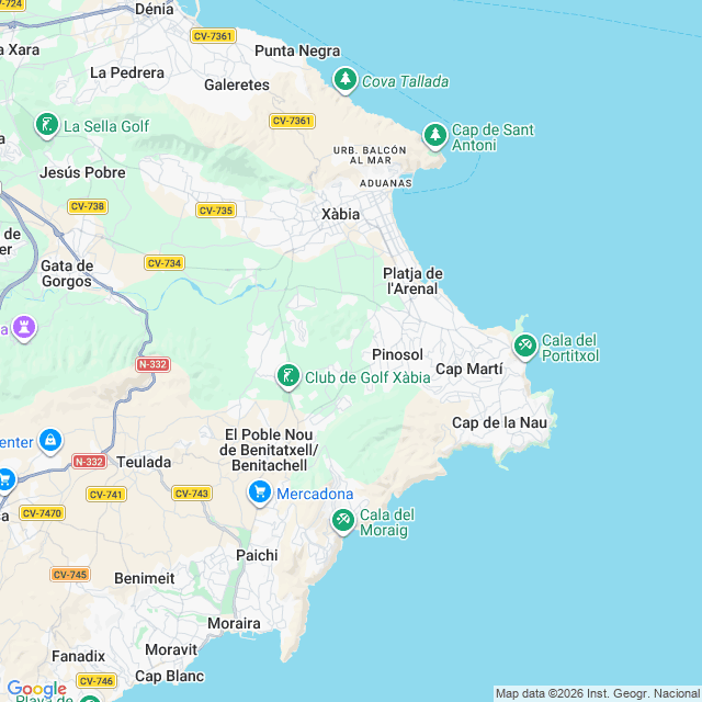 Approximate location