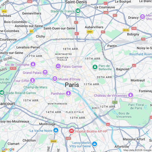 Approximate location