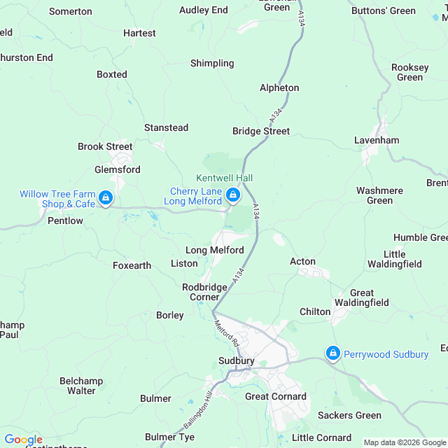 Approximate location