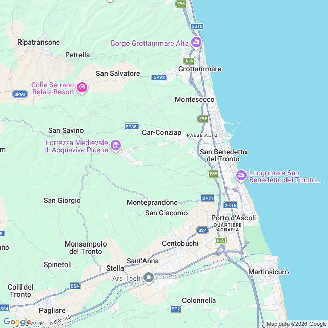 Approximate location