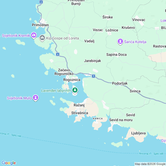Approximate location