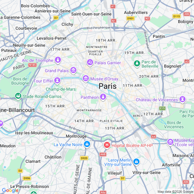 Approximate location