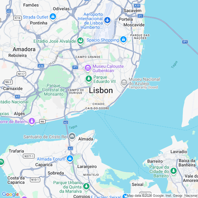 Approximate location
