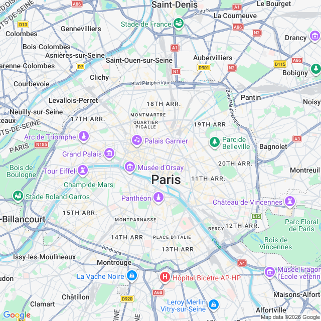 Approximate location