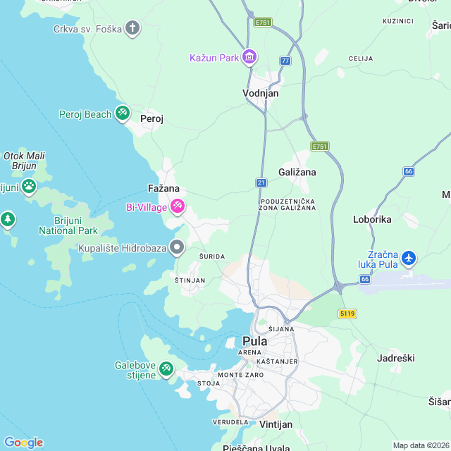 Approximate location