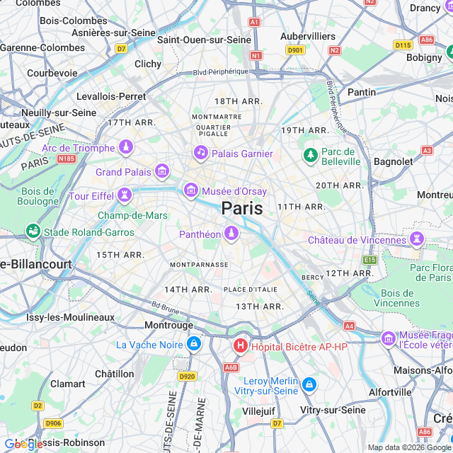 Approximate location