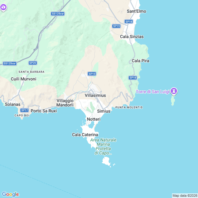 Approximate location