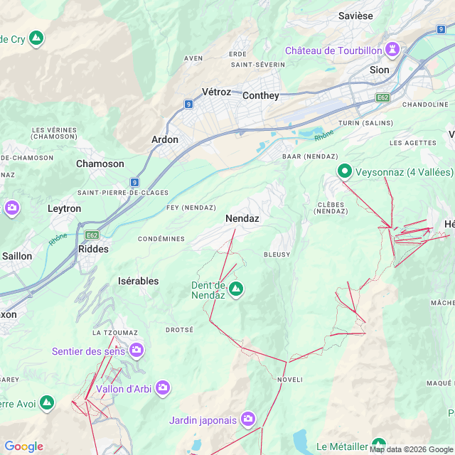 Approximate location