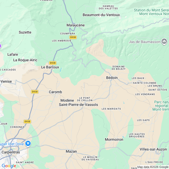 Approximate location