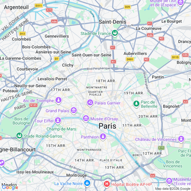 Approximate location