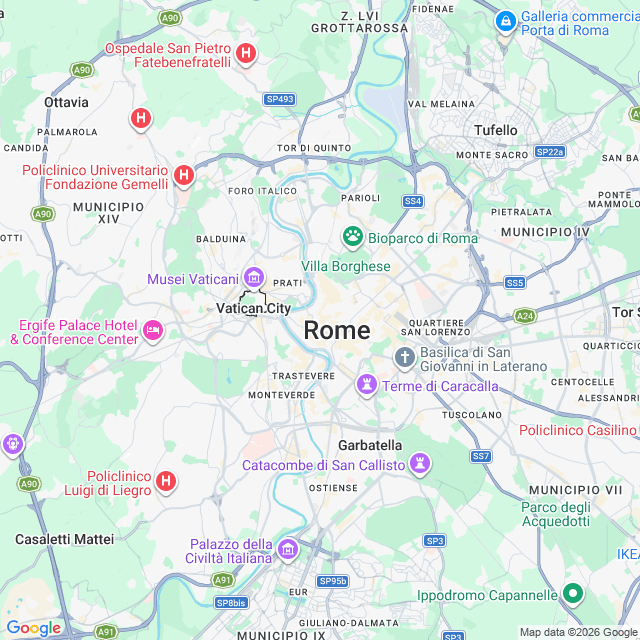 Approximate location